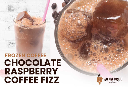 Safari Pride Coffee - Chocolate Raspberry Coffee Fizz