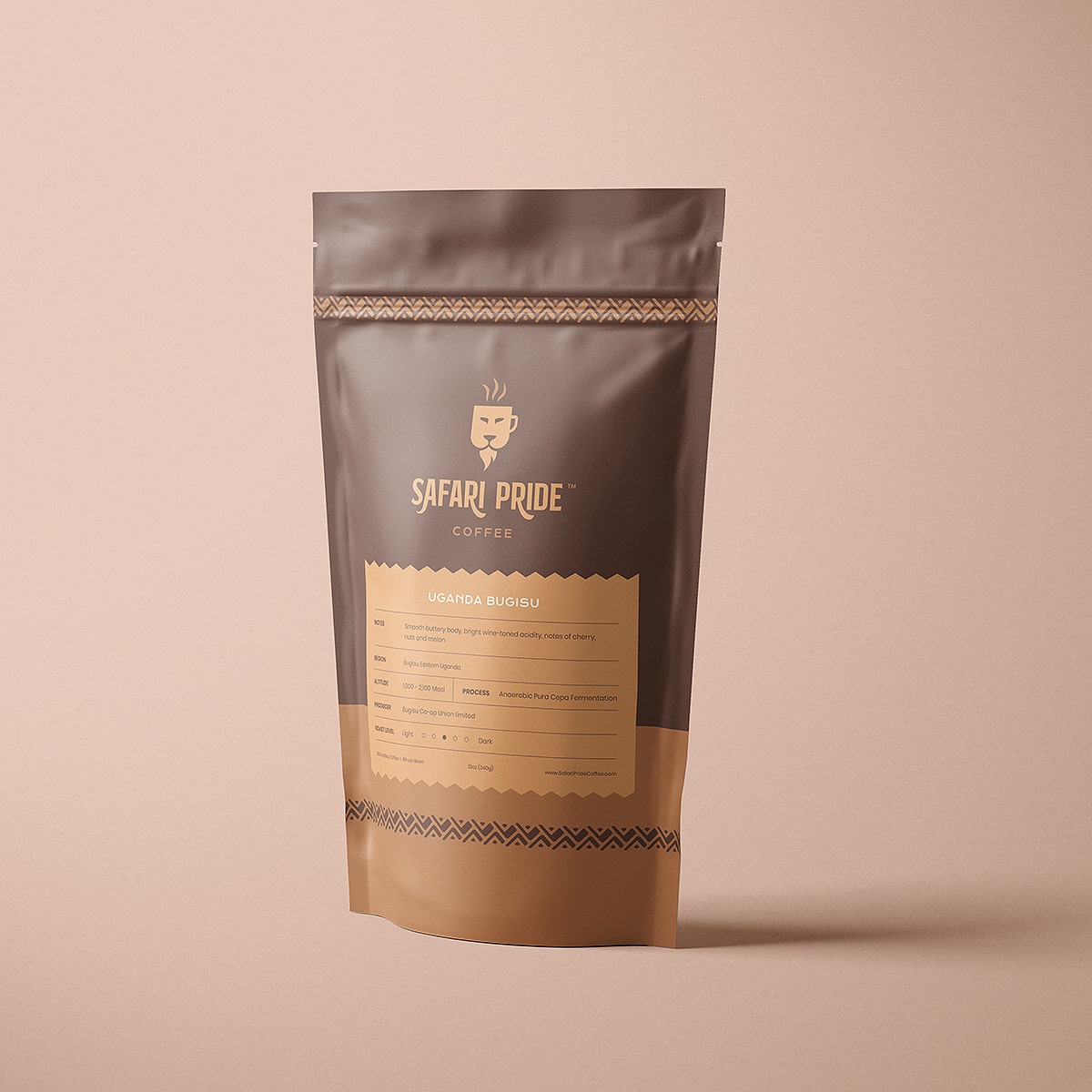 Safari Pride Coffee UGANDA BUGISU bag