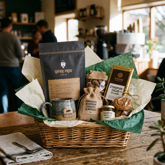 Ideas for Coffee Gift Baskets with African Specialty Coffee